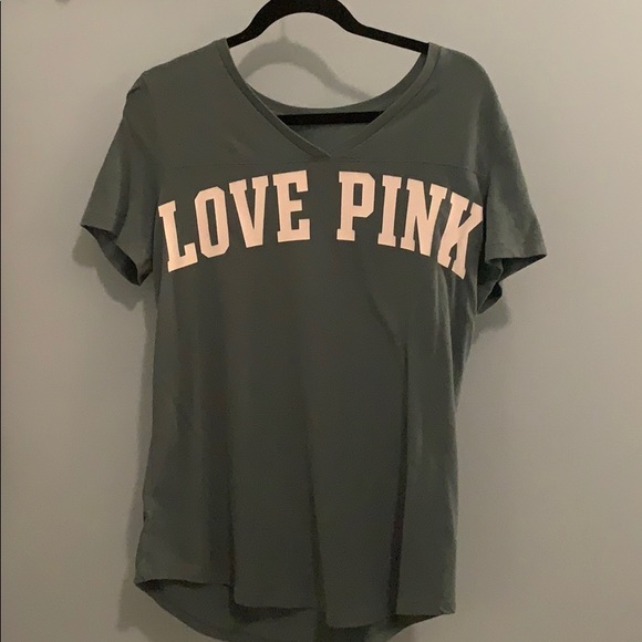 Victorias Secret Short Sleeve T-Shirt Blue - Picture 2 of 3